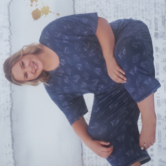 Harry Potter 2 piece capri pajama set new XXL - Picture 2 of 4